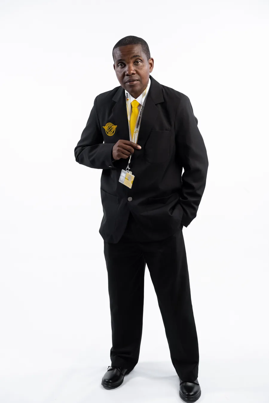 Mtunzini Group officer in a smart blazer, guest-facing and on duty